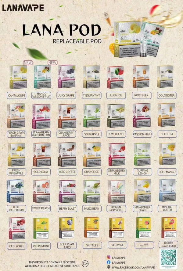 微信图片_20240215220223.png LANA拉納煙彈✨一代通用煙彈🎶獨家代理🎶價格全台最低👍最涼非他莫屬💖限時活動