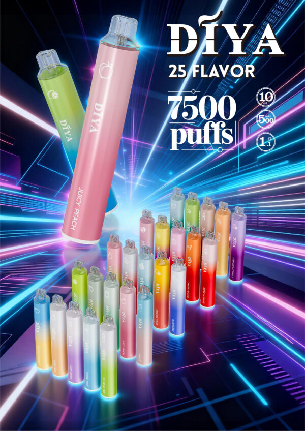 DIYA叮啞拋棄7500口✨水果味還原度極高💖 CP值拉滿🔥店長推薦